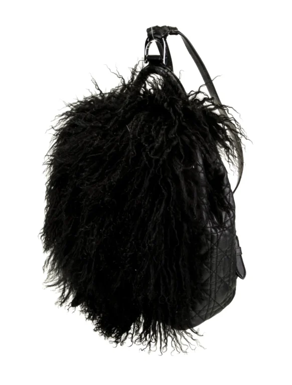 Christian Dior Mongolian Lamb Evening Bag