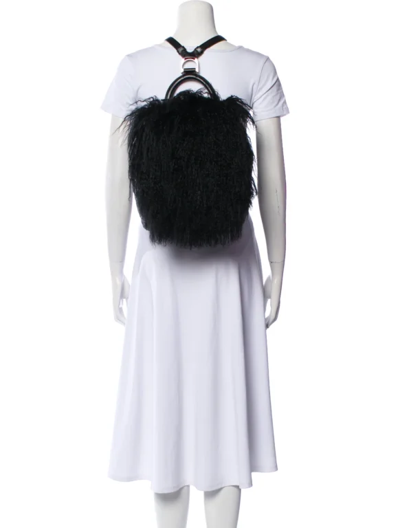 Christian Dior Mongolian Lamb Evening Bag