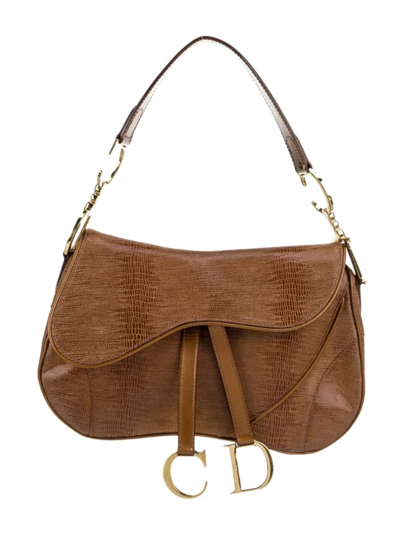 Christian Dior Lizard Shoulder Bag Vintage