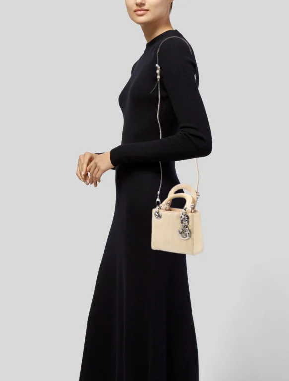 Christian Dior Lizard Lady Dior Mini