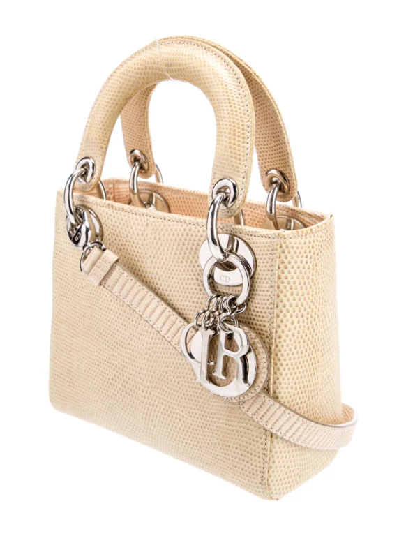 Christian Dior Lizard Lady Dior Mini