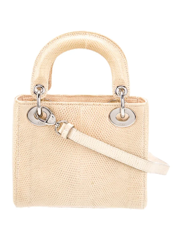 Christian Dior Lizard Lady Dior Mini