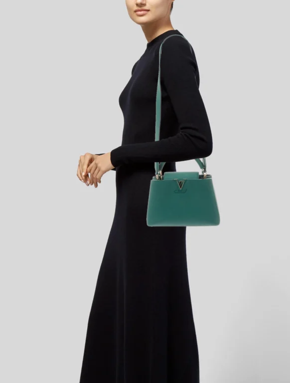 Louis Vuitton Taurillon Leather Capucines PM