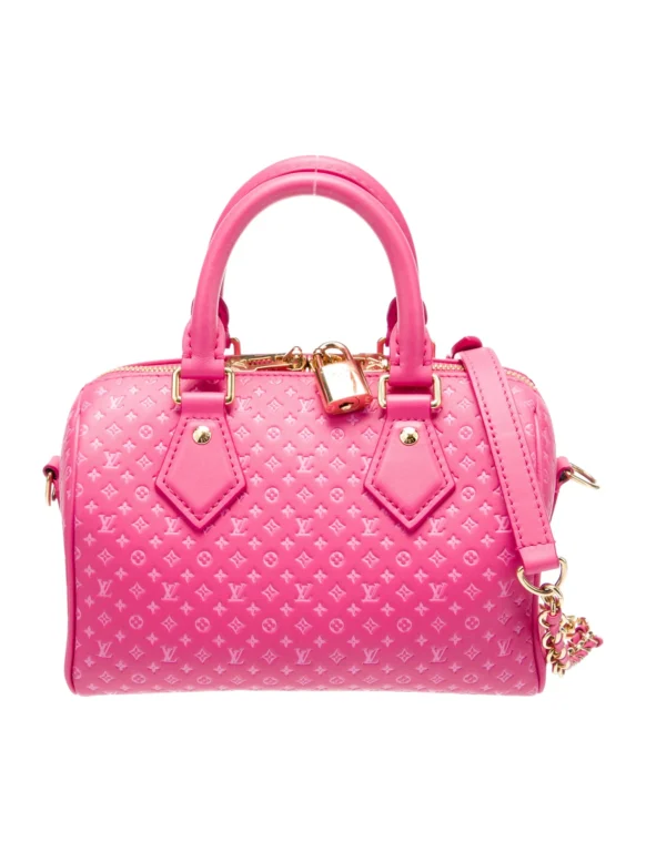 Louis Vuitton Empreinte Leather Nanogram Speedy Bandouliere 20 2023