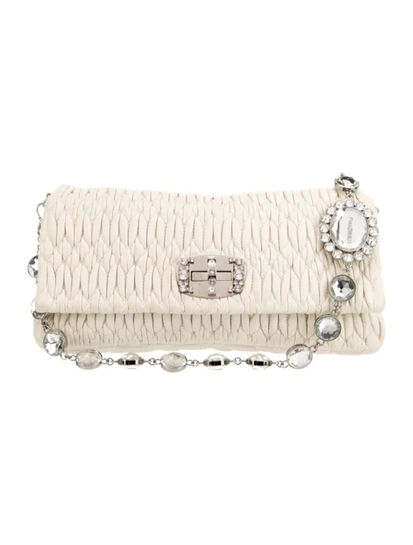 Miu Miu Leather Shoulder Bag