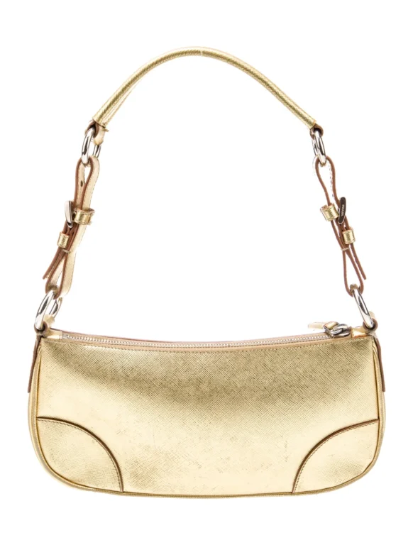 Prada Saffiano Lux Leather Top Handle Bag