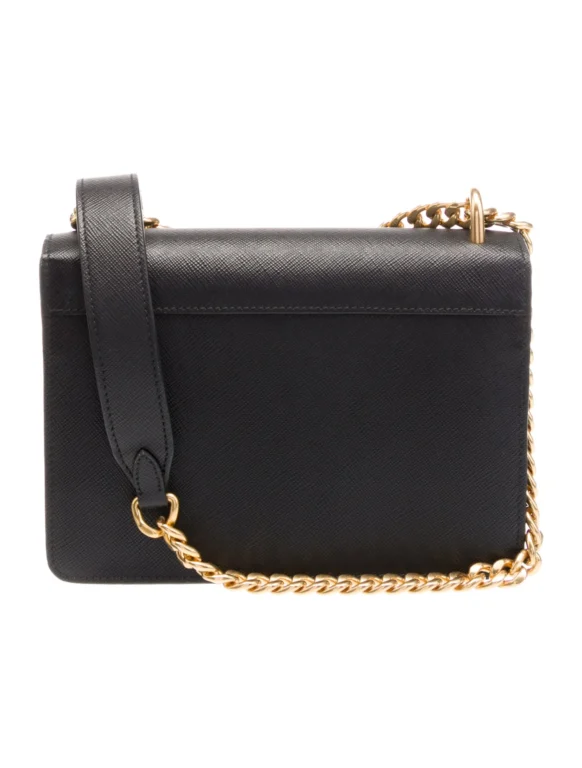 Prada Saffiano Leather Shoulder Bag