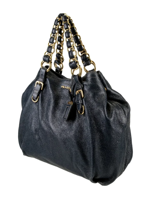 Prada Cervo Lux Leather Tote