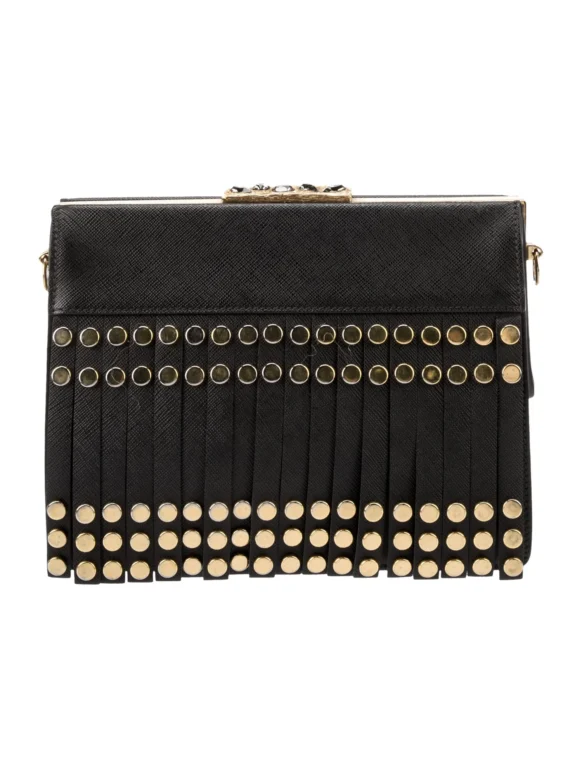 Prada Saffiano Lux Leather Portfolio