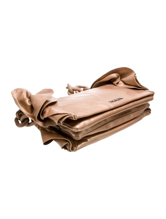 Prada Nappa Leather Shoulder Bag