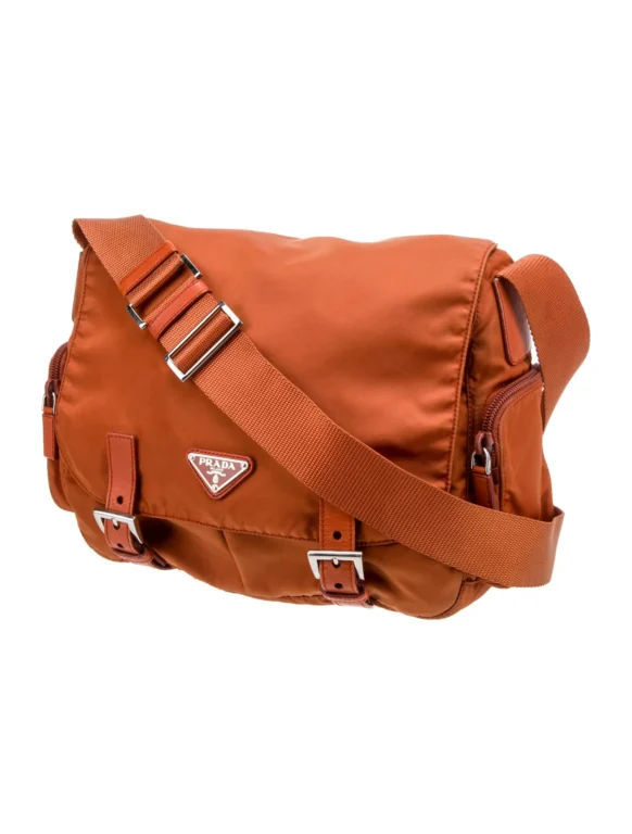 Prada Tessuto Nylon Messenger Bag