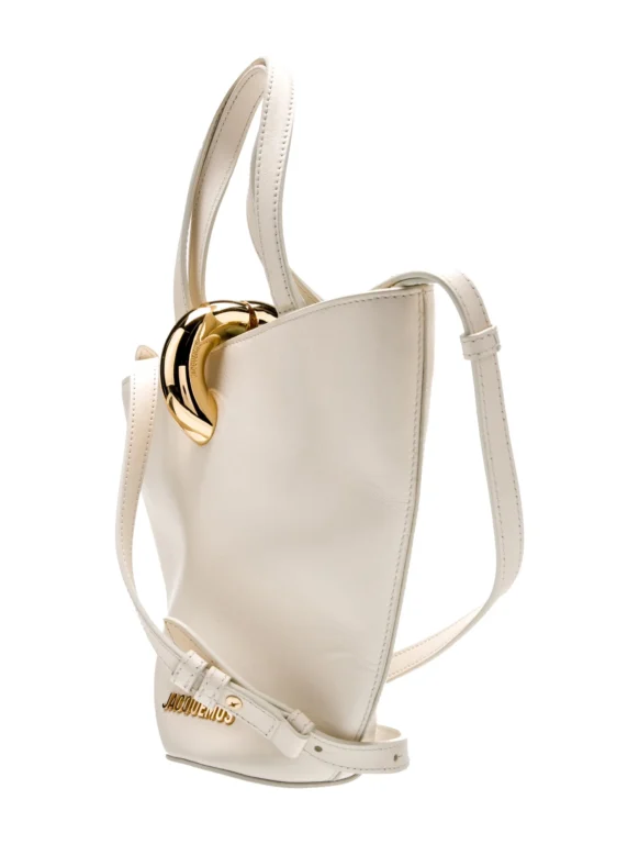 Jacquemus Leather Top Handle Bag