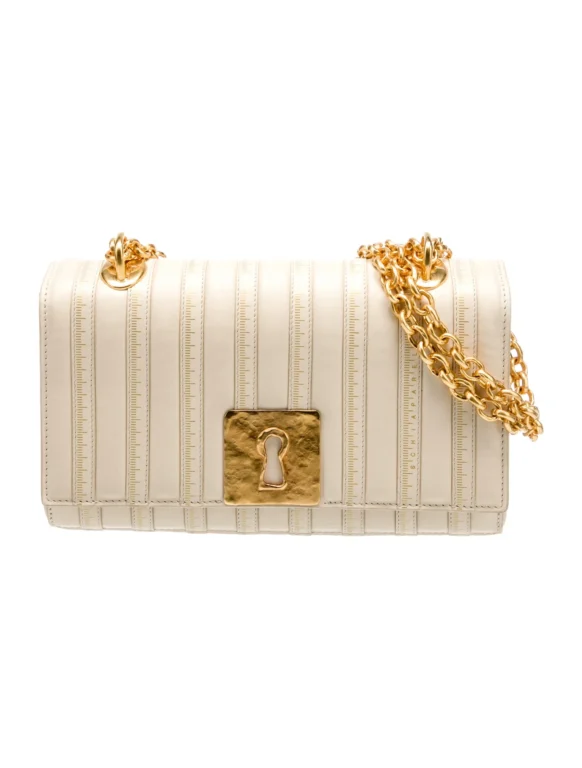 Schiaparelli Leather Schiap Shoulder Bag