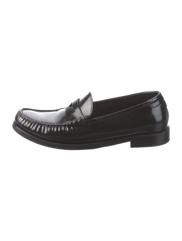 Yves Saint Laurent Leather Loafers Women’s Size: 10 | IT 40